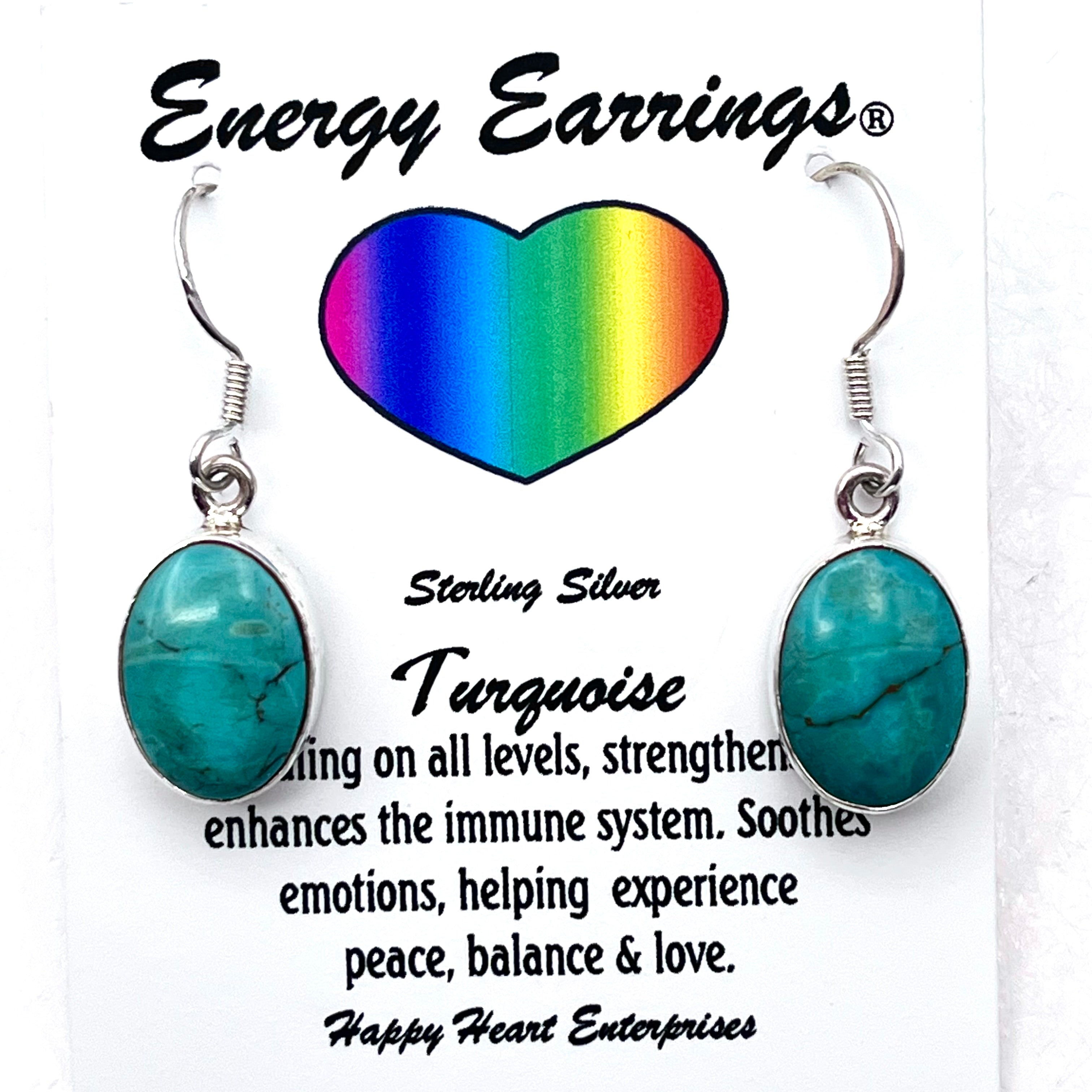 Turquoise Energy Earrings