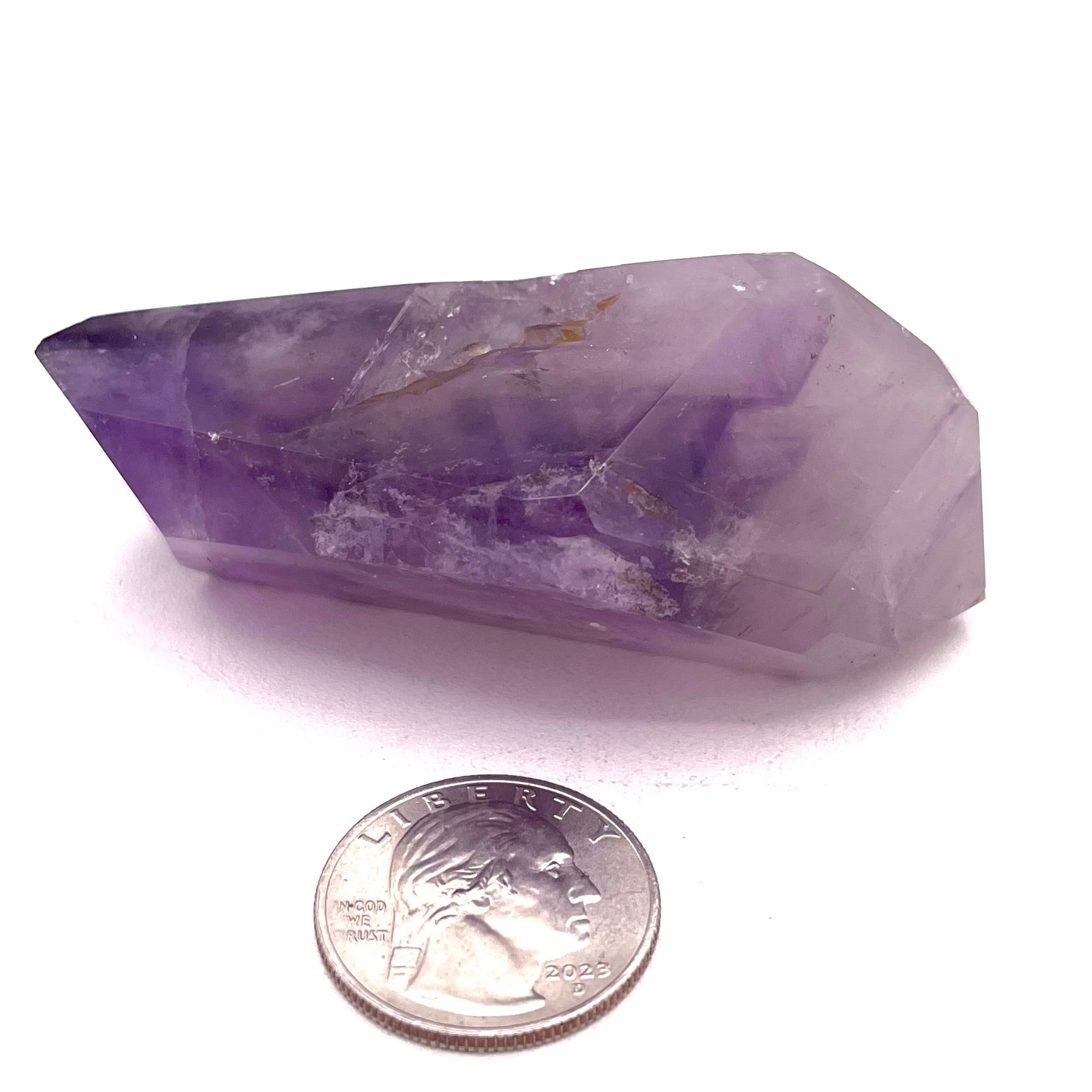 Polished Amethyst Point