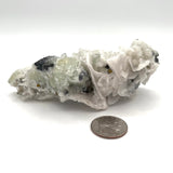 Green Fluorite w/ Calcite, Anhydrite & Pyrite