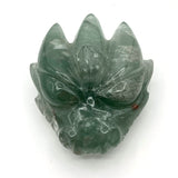 Green Quartz Dragon Head