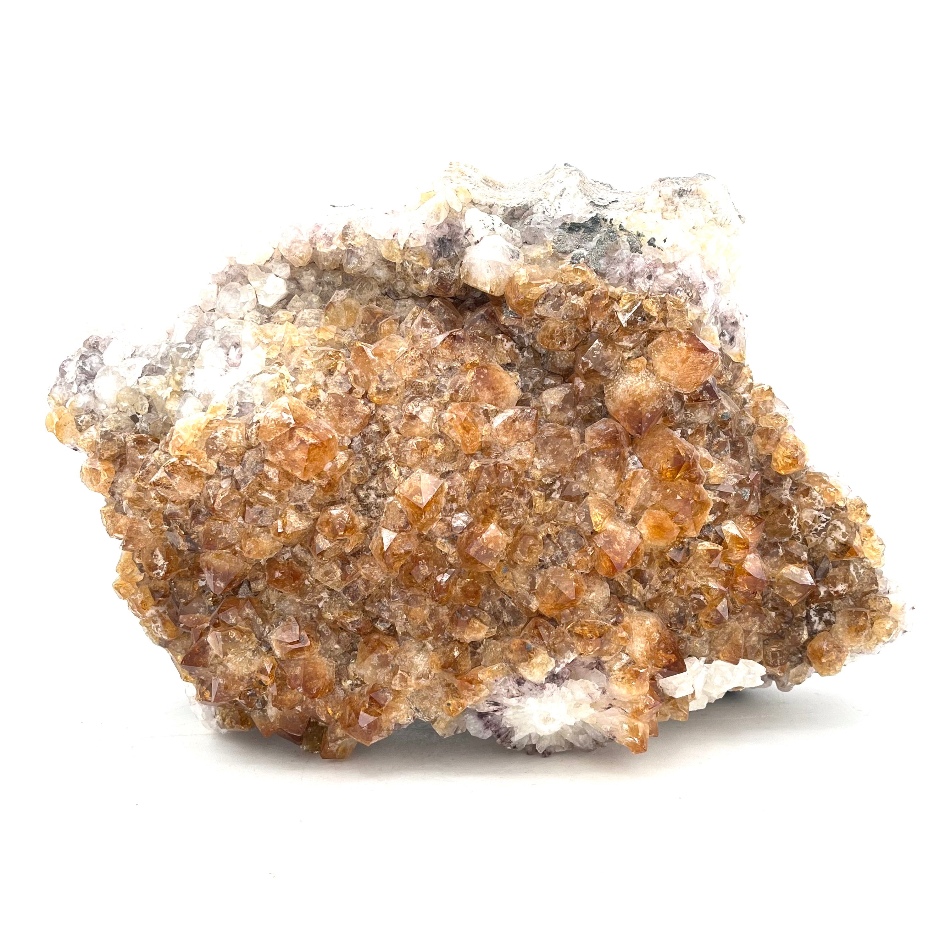 Large Citrine Cluster in Matrix