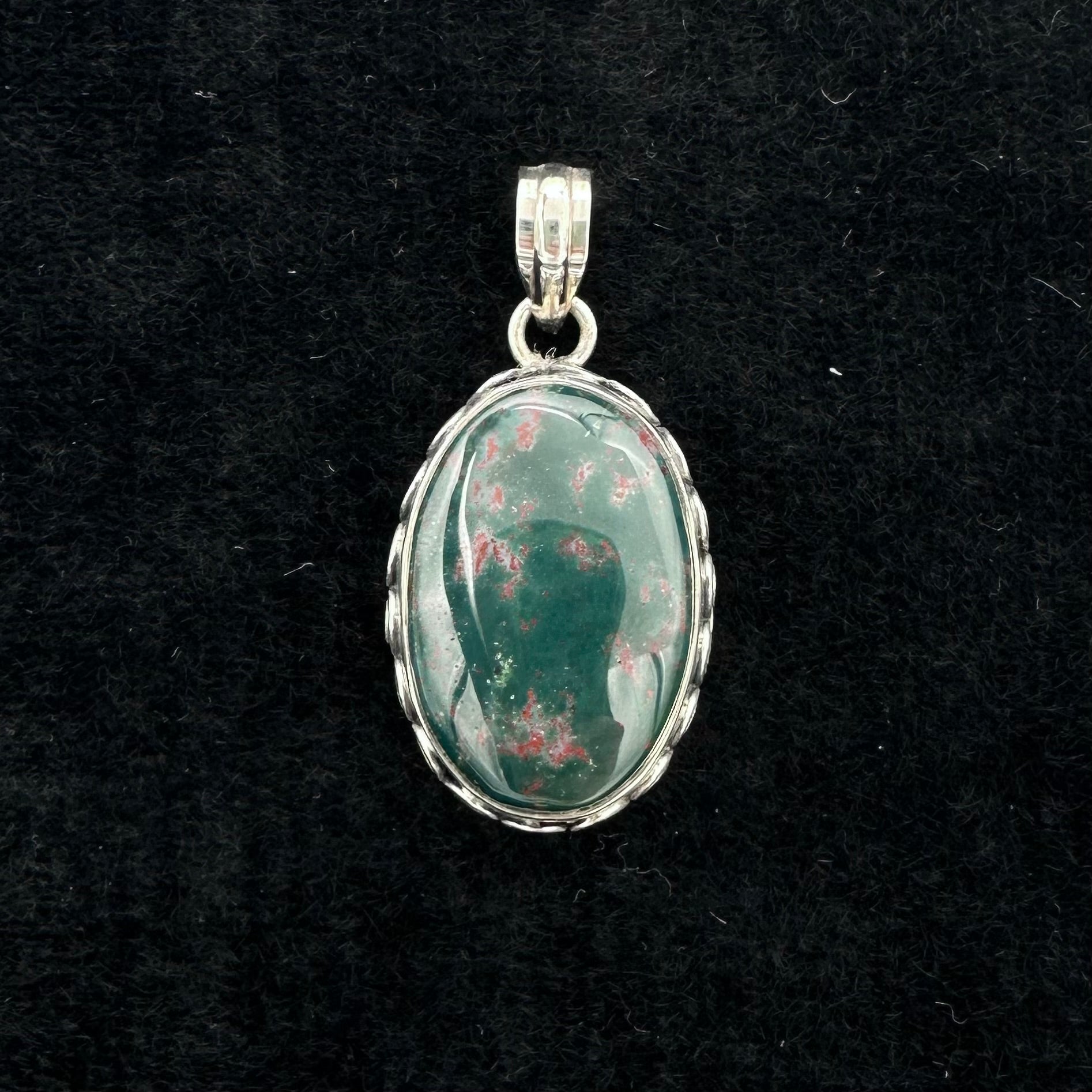 Bloodstone Pendant
