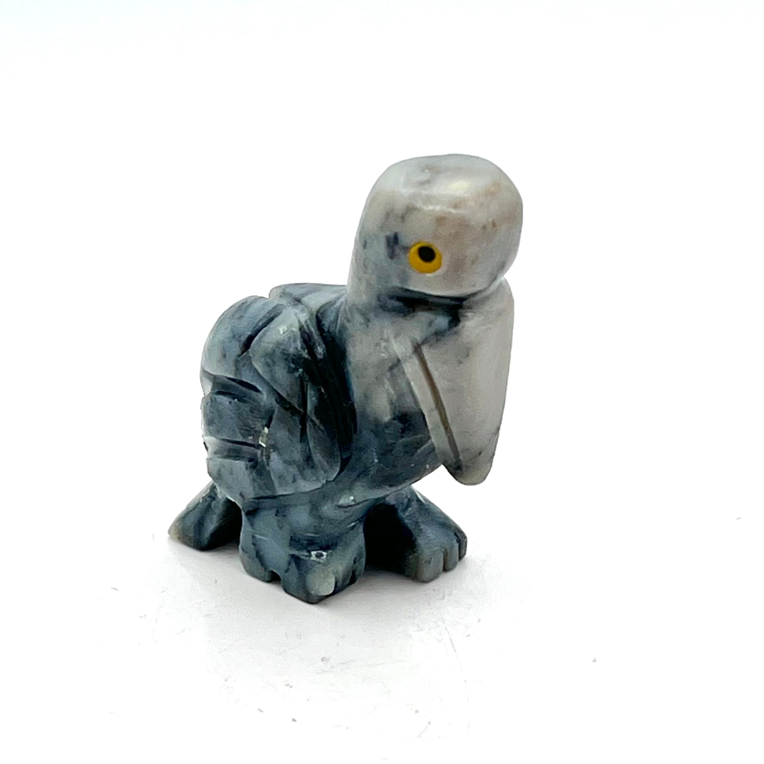 Stone Animal Pelican Carving