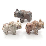 Stone Animal Bull Carving