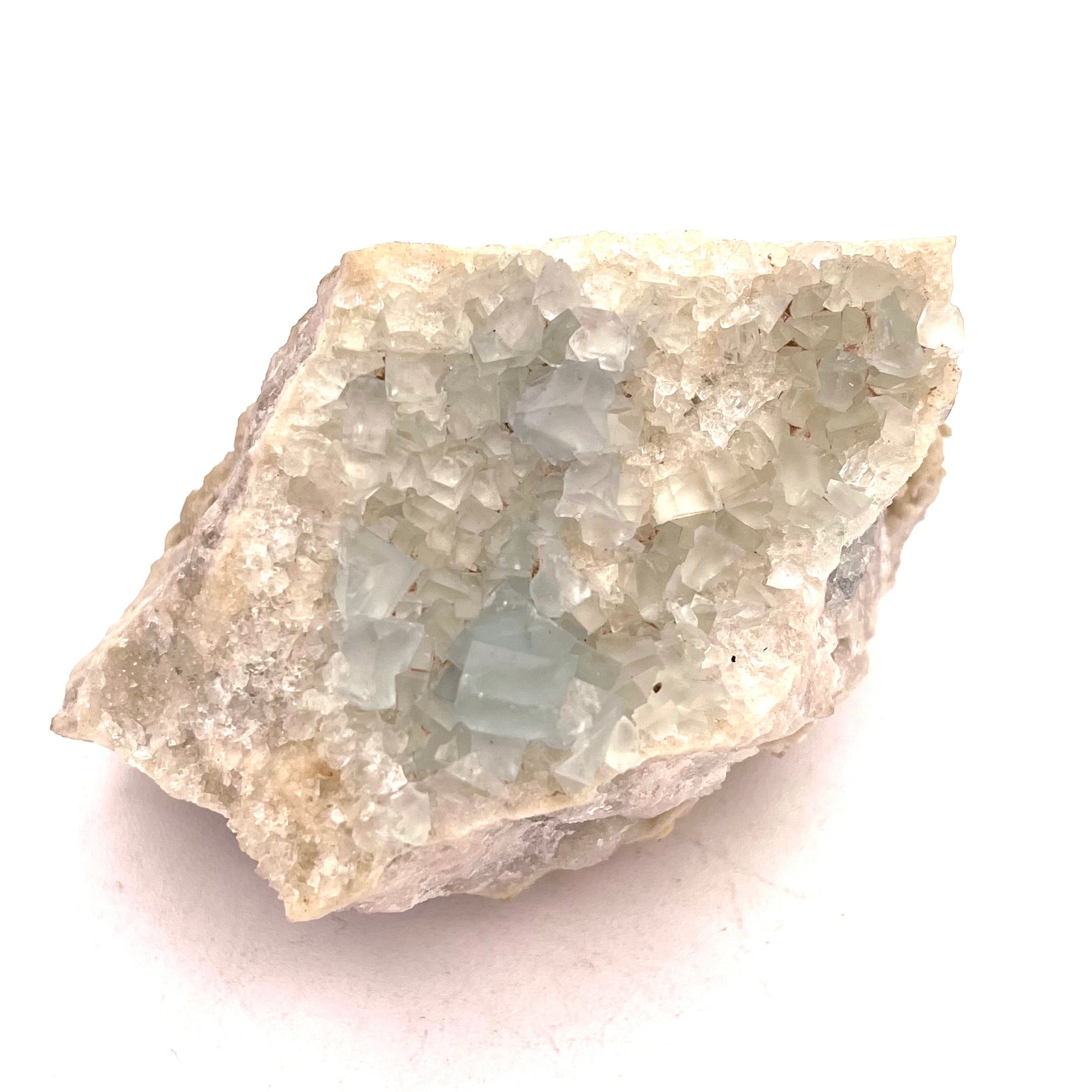 Blue Fluorite Druzy Matrix