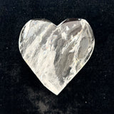 Angle Cut Quartz Heart