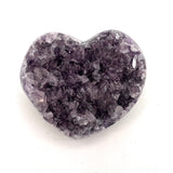 Amethyst Druzy Heart