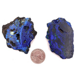 Stunning Azurite Slabs from Ural Mtns Russia