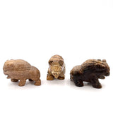 Stone Animal Bison Carving