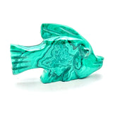 Malachite Animal Carving- Fish