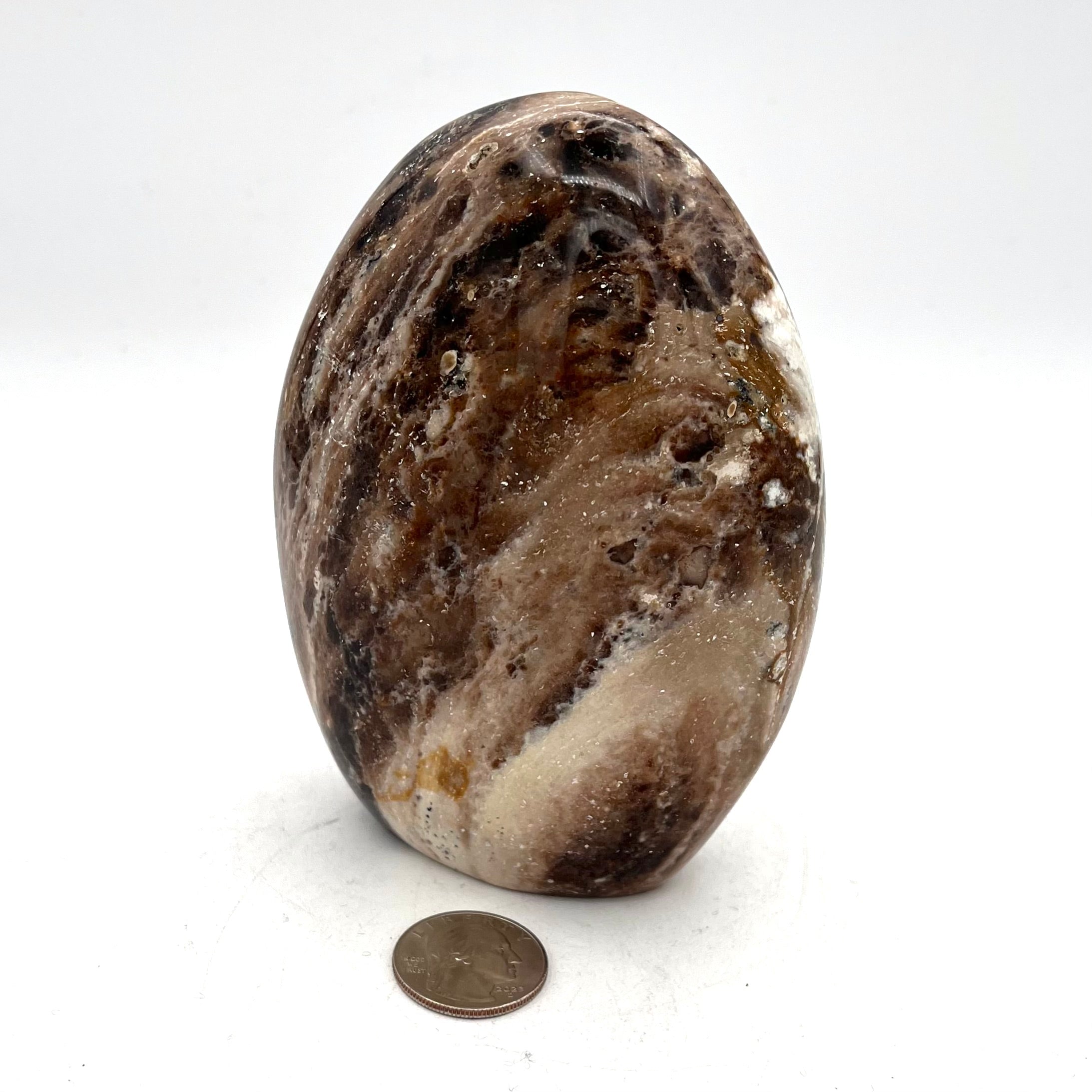 Polished Black Opal- Madagascar