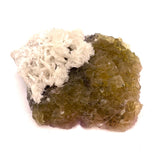 Yellow Fluorite with Barite, Dolomite & Calcite- Muscona Mine, Asturias, Spain