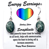 Seraphinite Energy Earrings