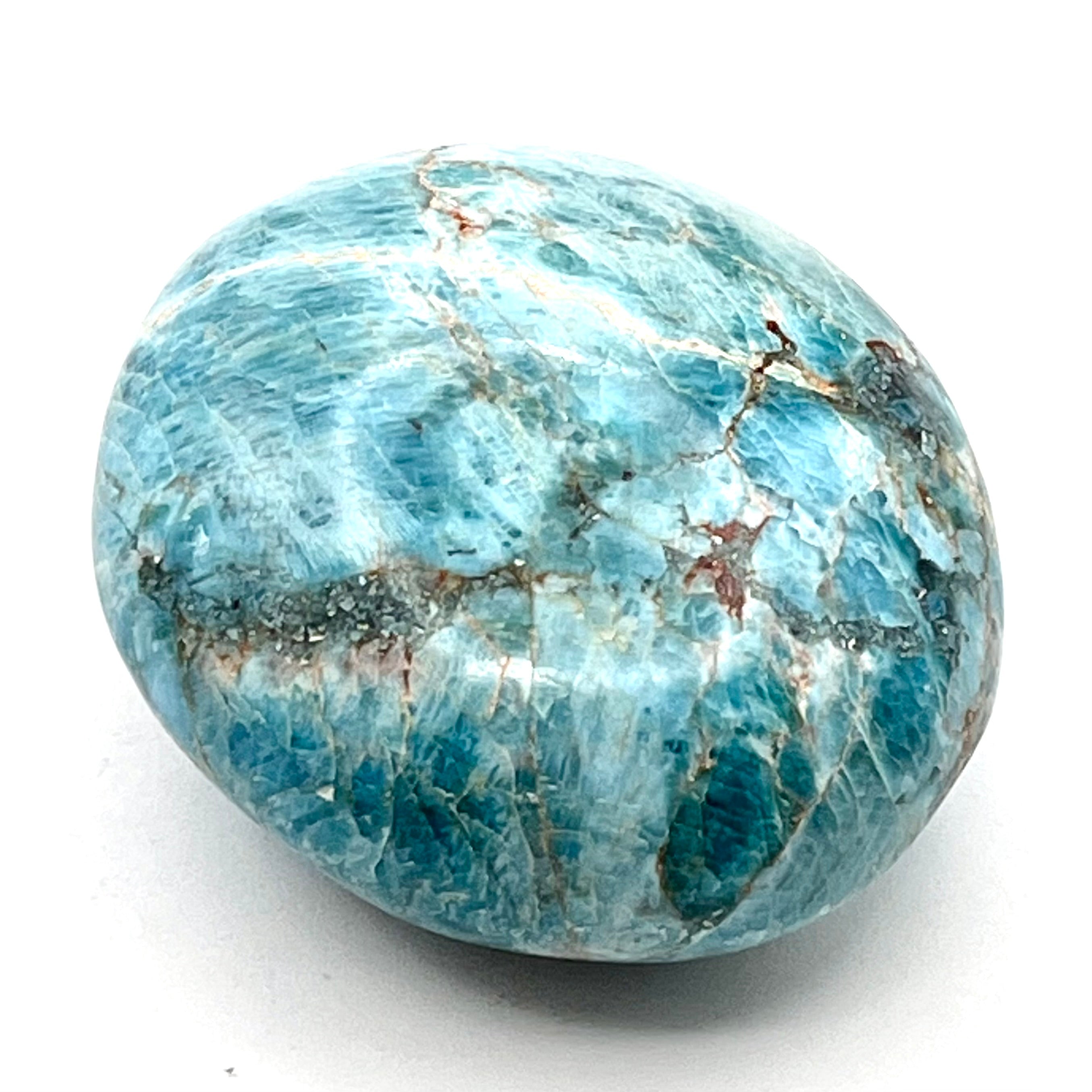 Blue Apatite Palmstone