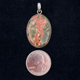 Unakite Jasper Pendant