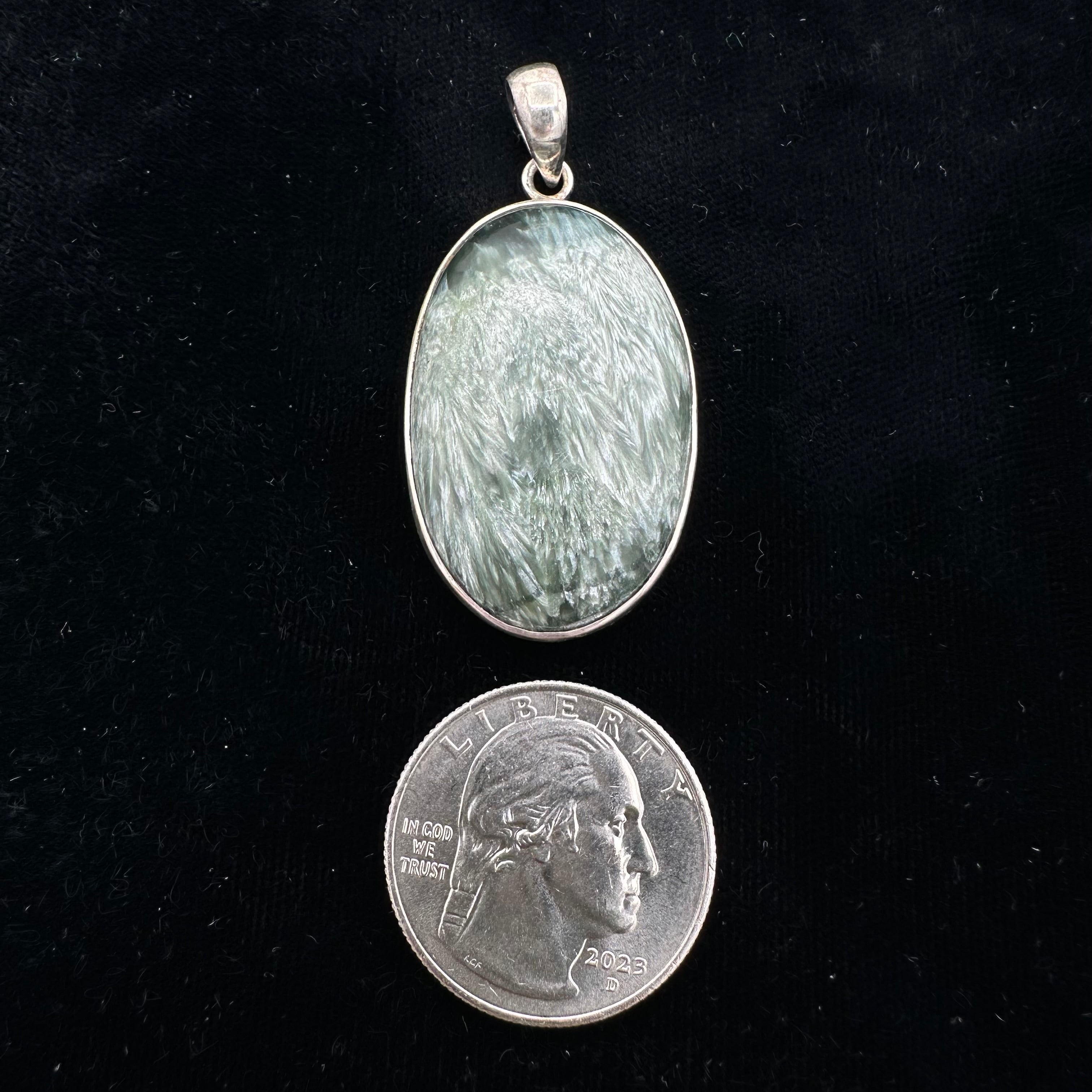 Seraphenite Pendant