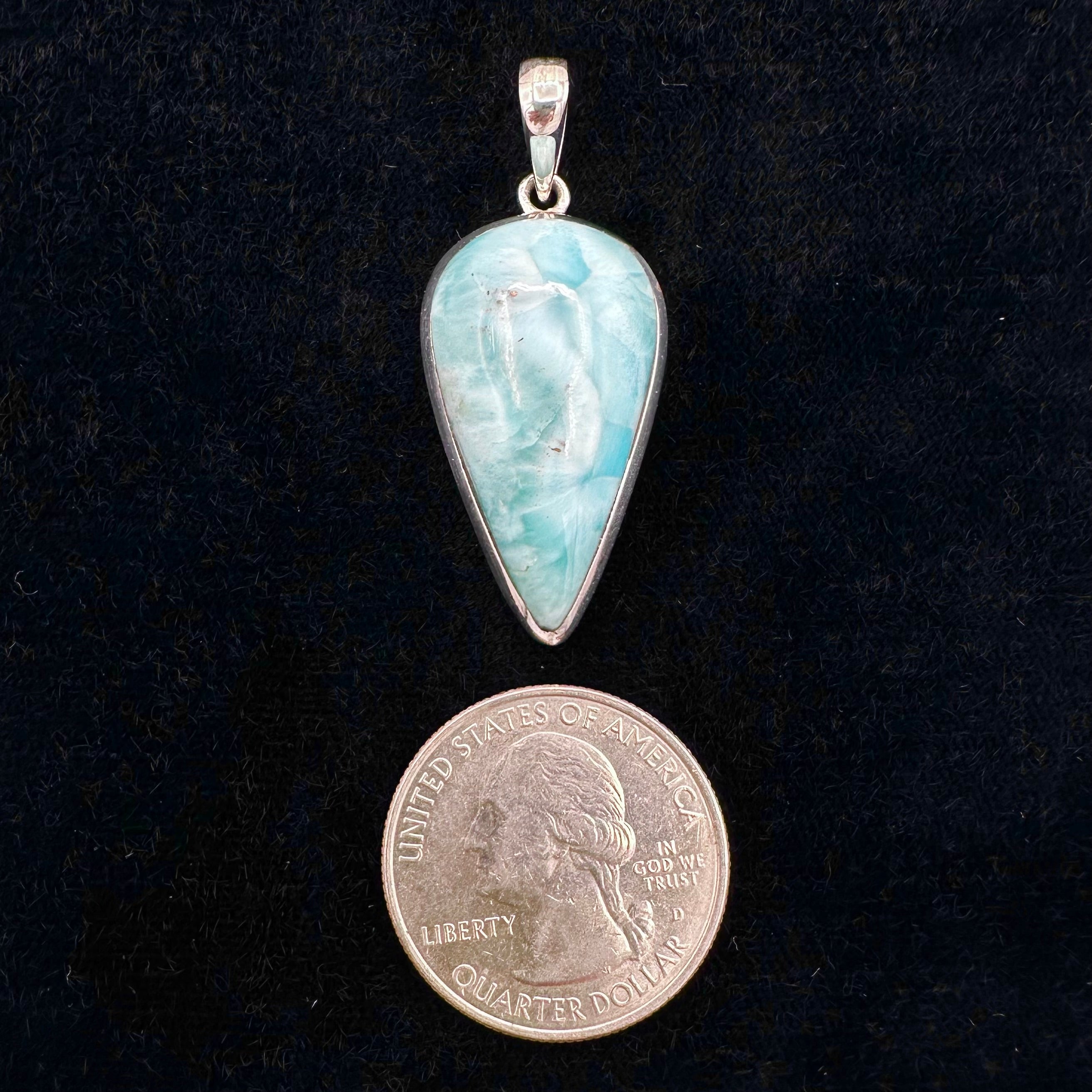 Larimar Pendant