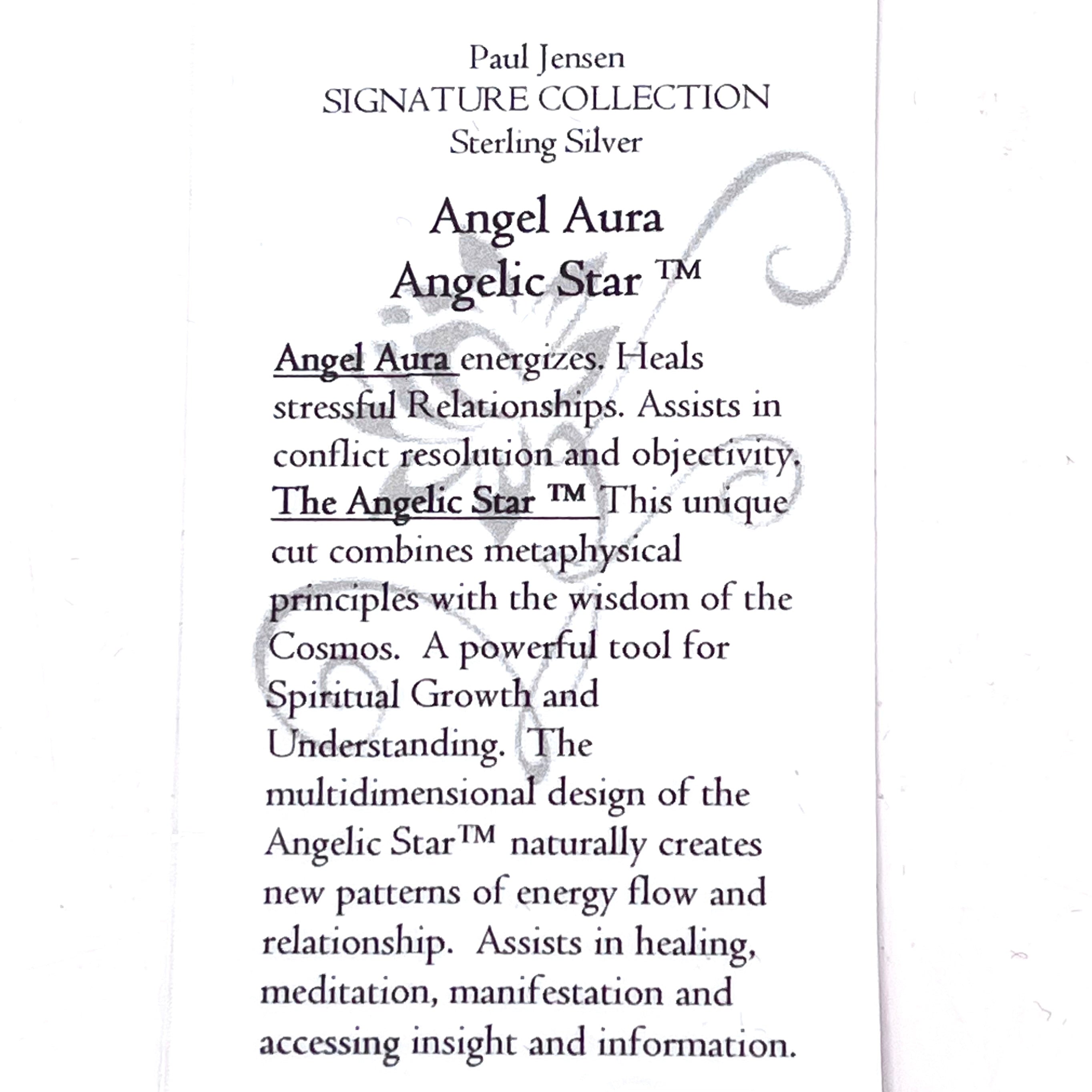 Angel Aura Angelic Star Necklace- Paul Jensen Signature Collection
