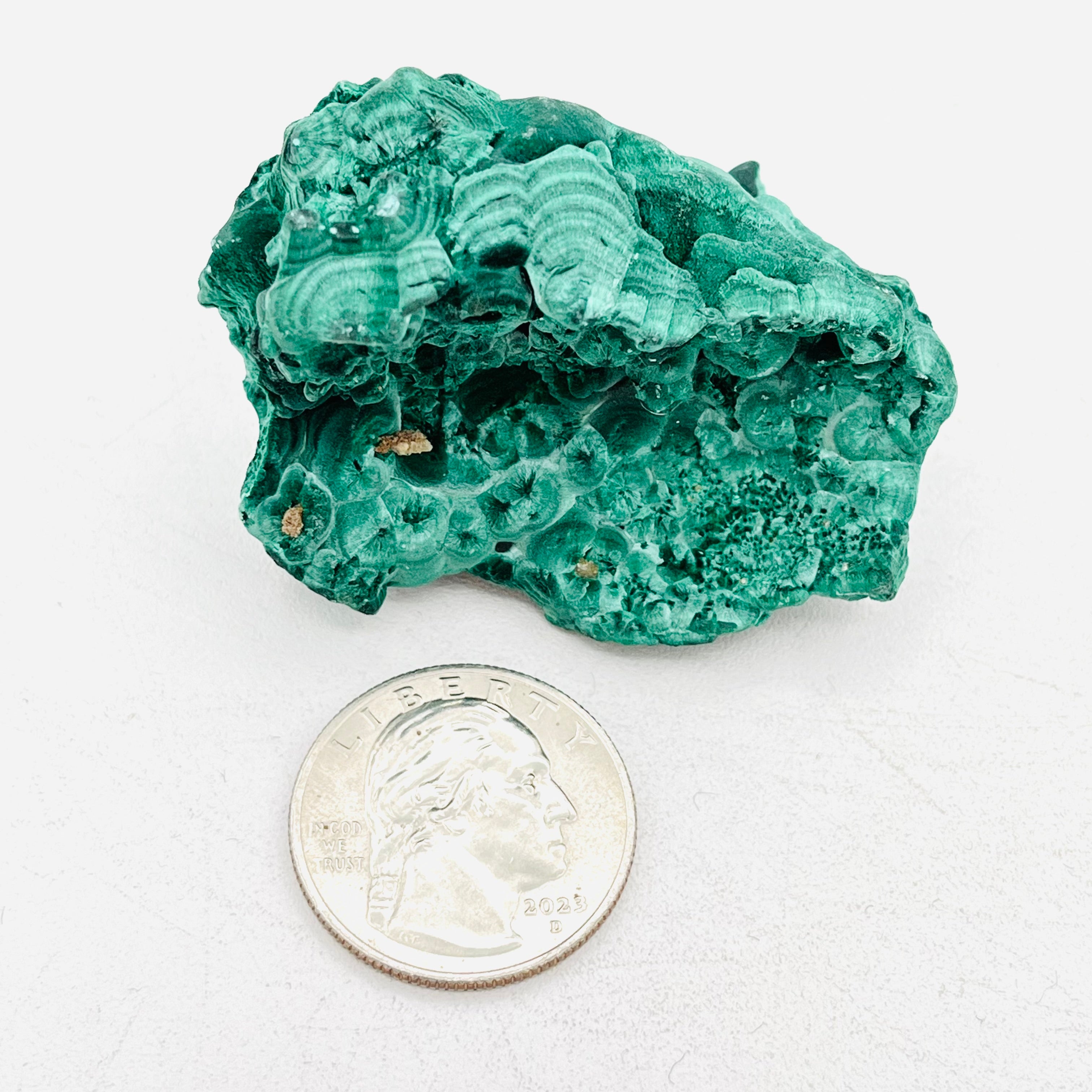 Velvet Fibrous Malachite