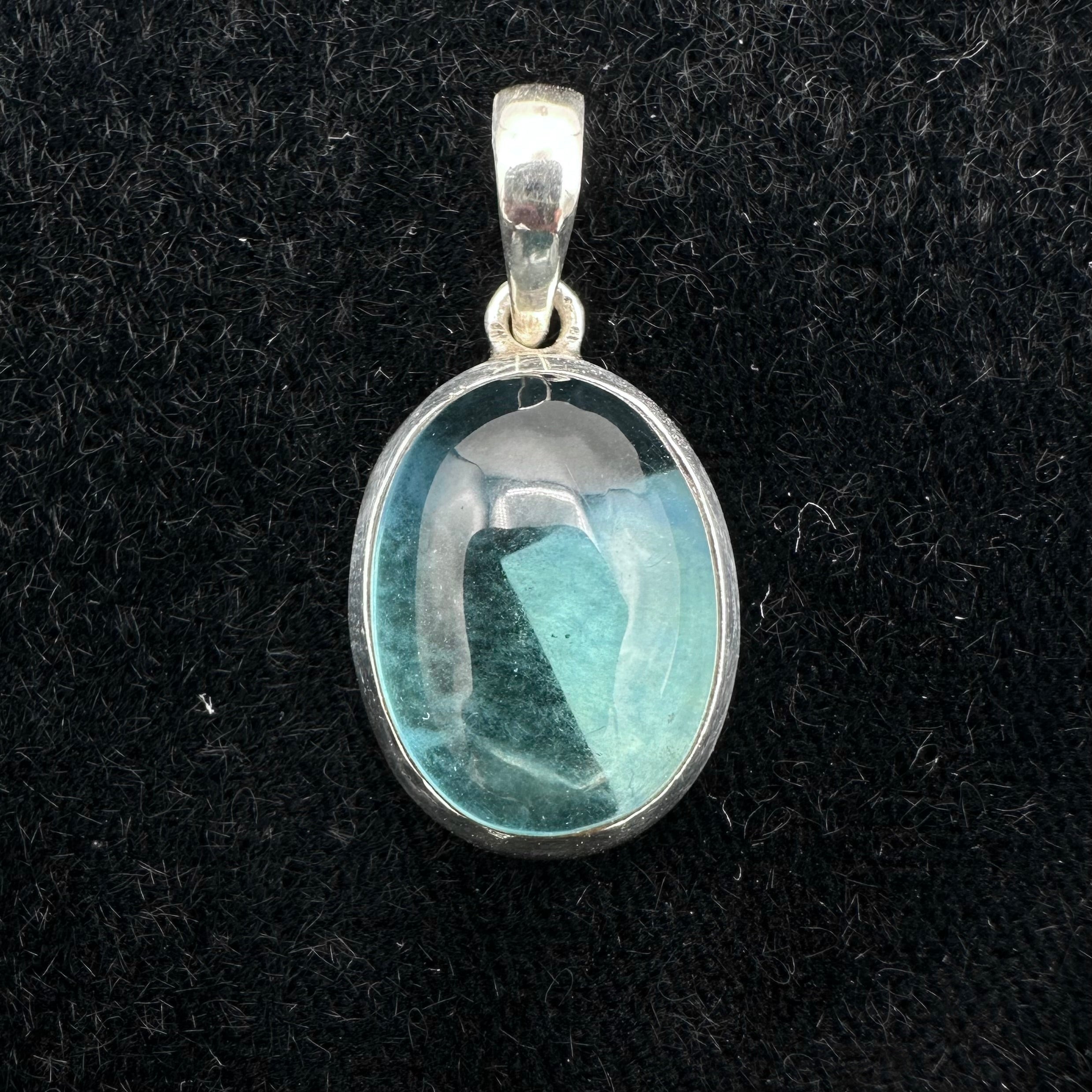Blue Fluorite Pendant