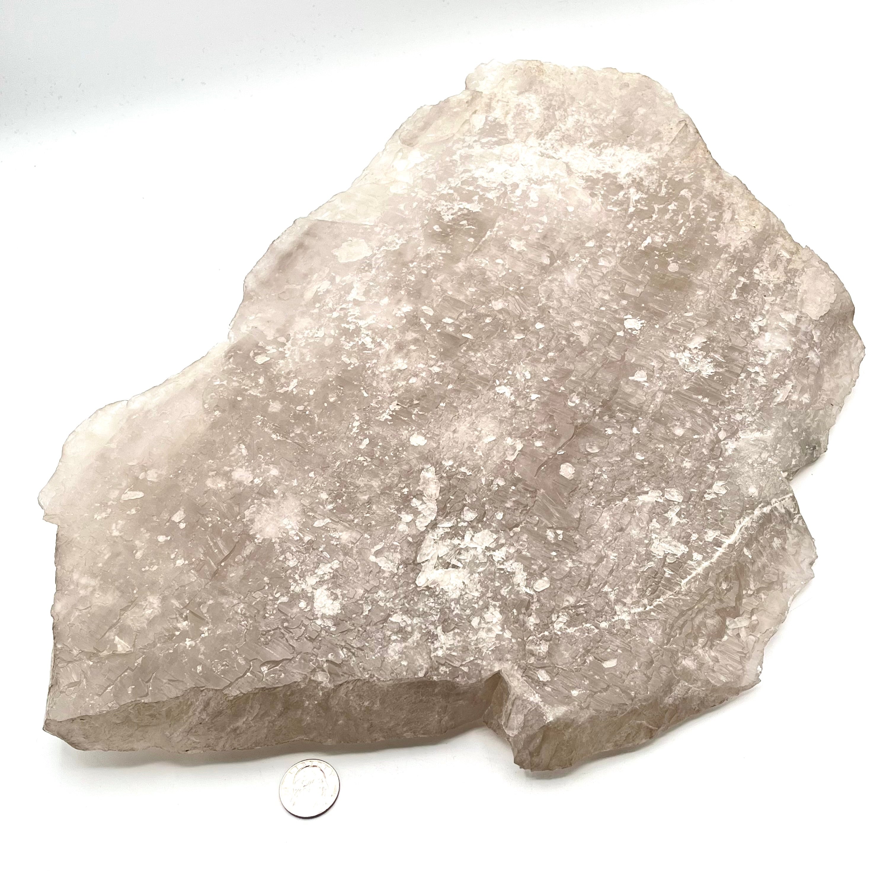 Stunning Light Smoky Quartz Plate