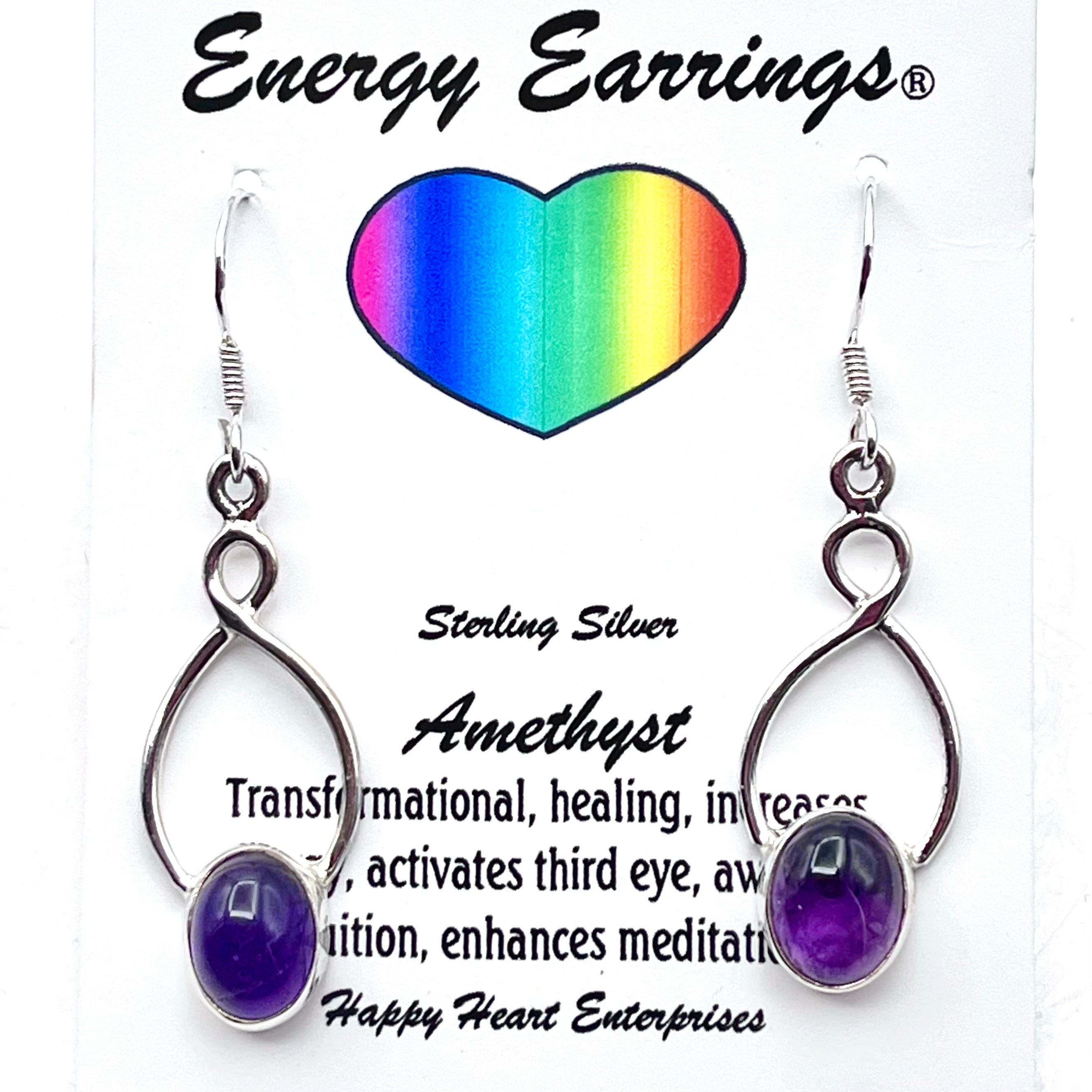 Amethyst Energy Earrings