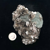 Aquamarine with Mica