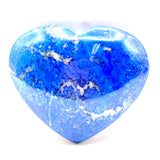 Lapis Lazuli Hearts From Afghanistan, Rich Coloration w/ Pyrite& Calcite