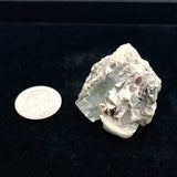 Aquamarine with Mica