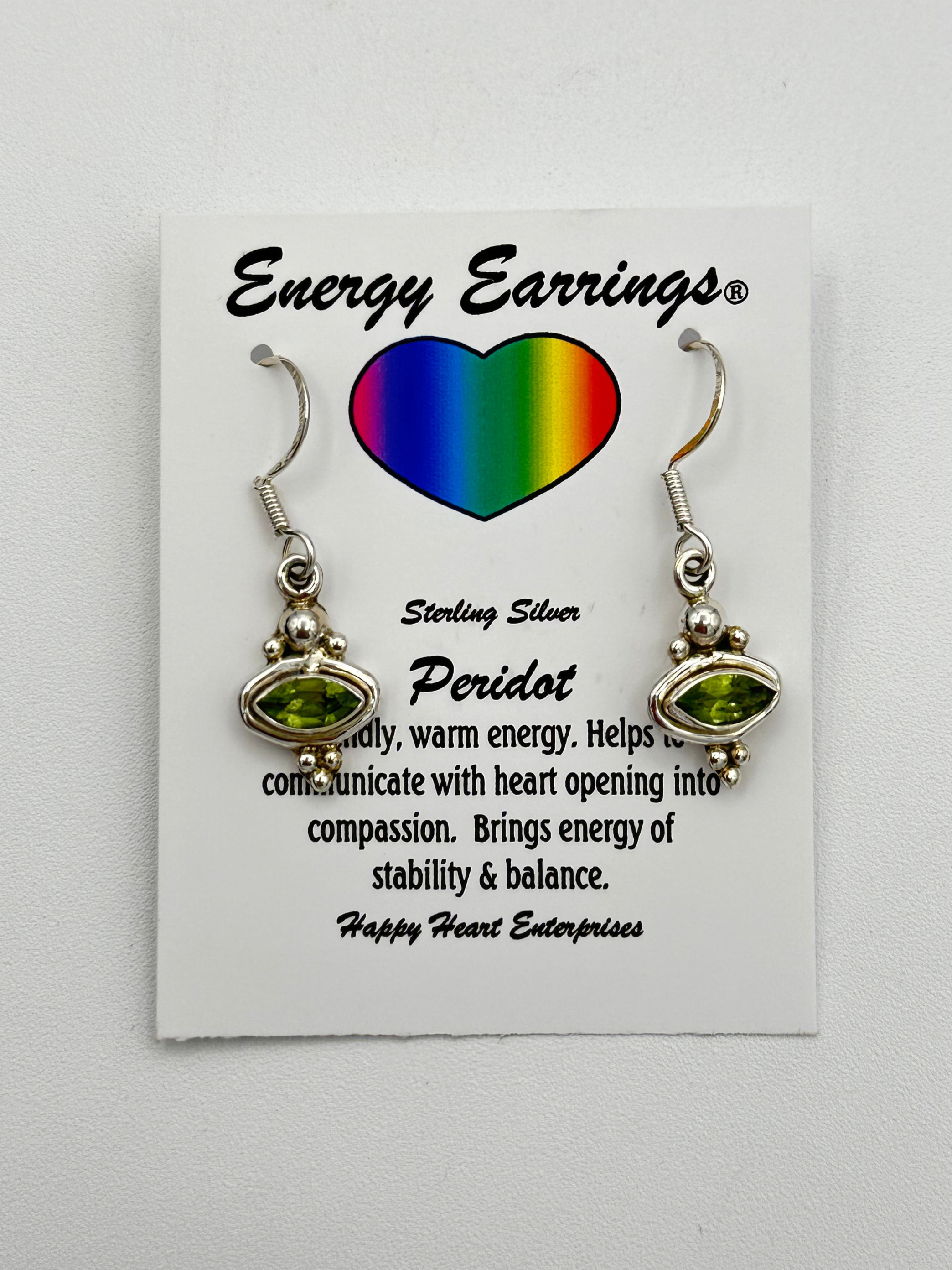 Peridot Energy Earrings