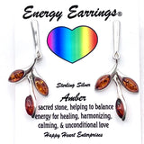 Amber Energy Earrings