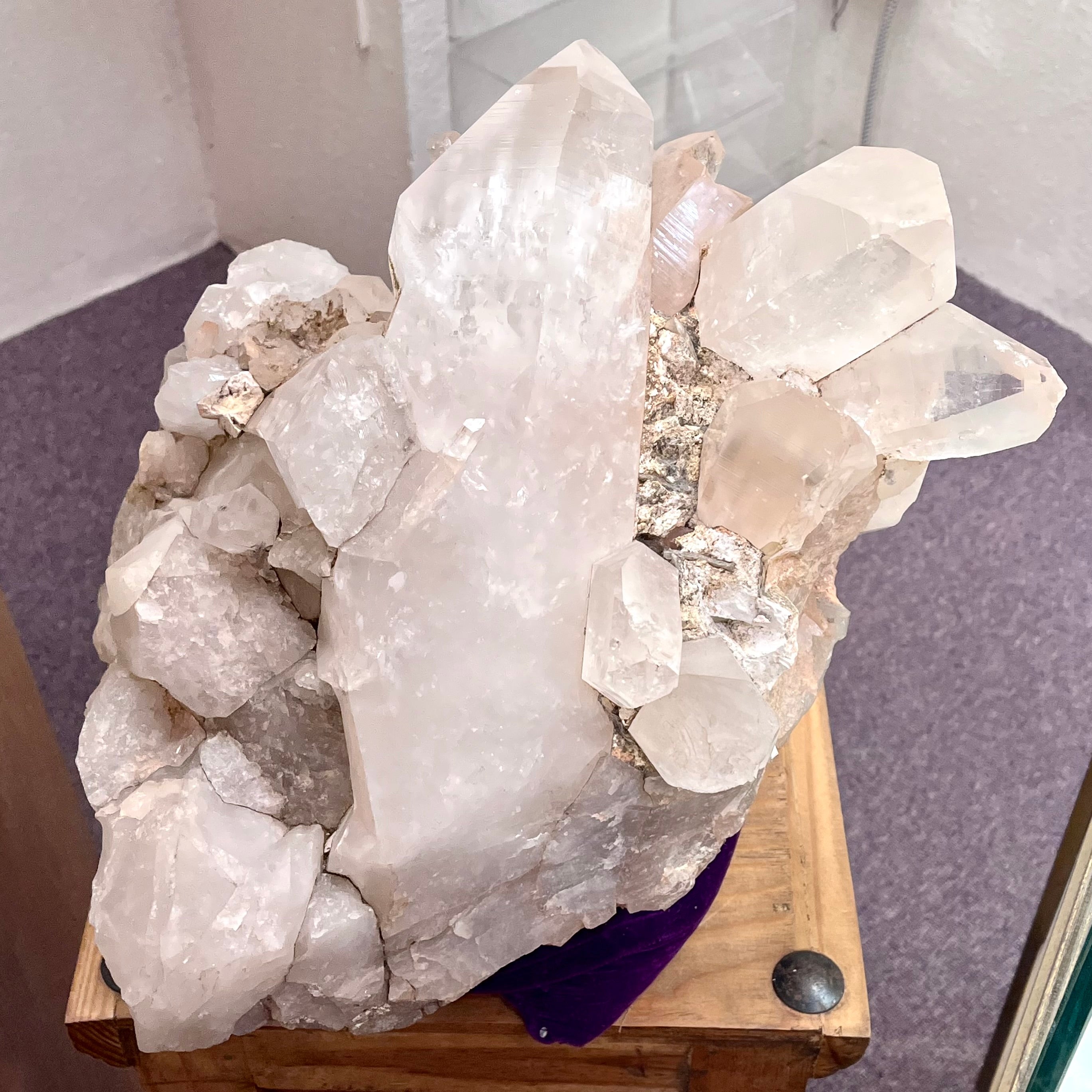 Extra Large Raw Magnificent Quartz Cluster