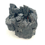 Stunning Black Tourmaline with Red Jasper Threads
