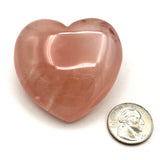 Rose Quartz Heart Stone