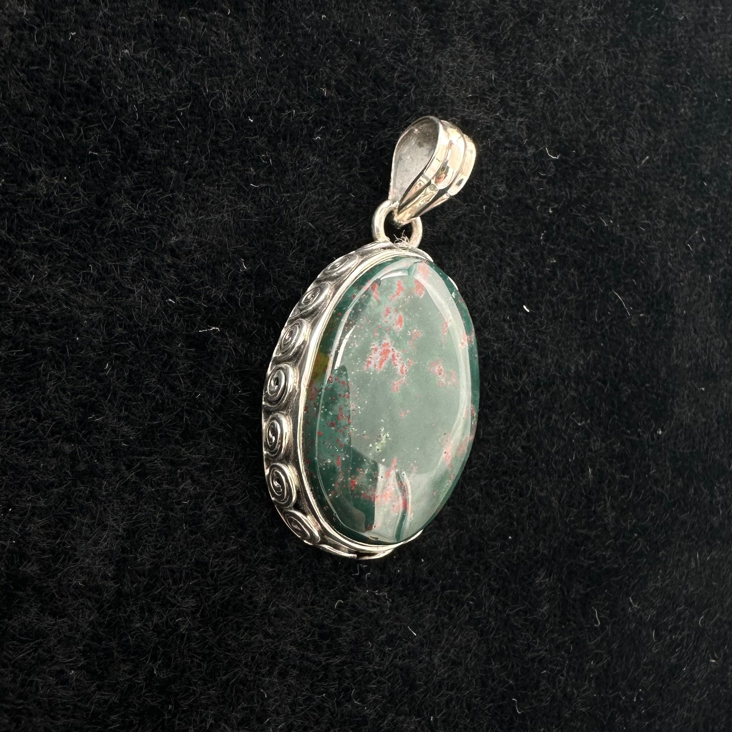Bloodstone Pendant