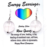 Rose Quartz Energy Earrings