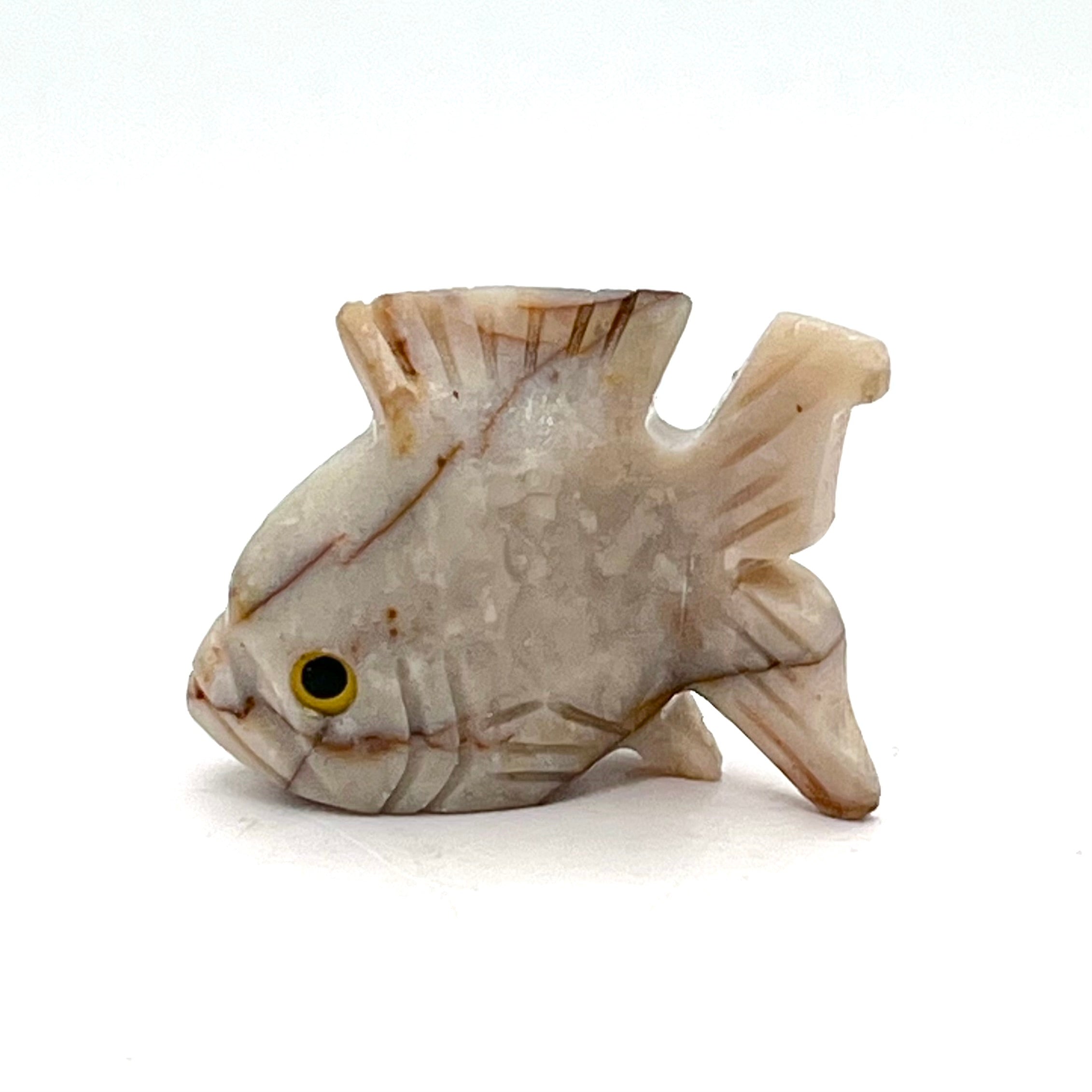 Stone Animal Fish Carving