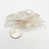 Pink Lithium Columbian Lemurian Cluster with Faden Formation