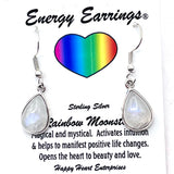 Rainbow Moonstone Energy Earrings