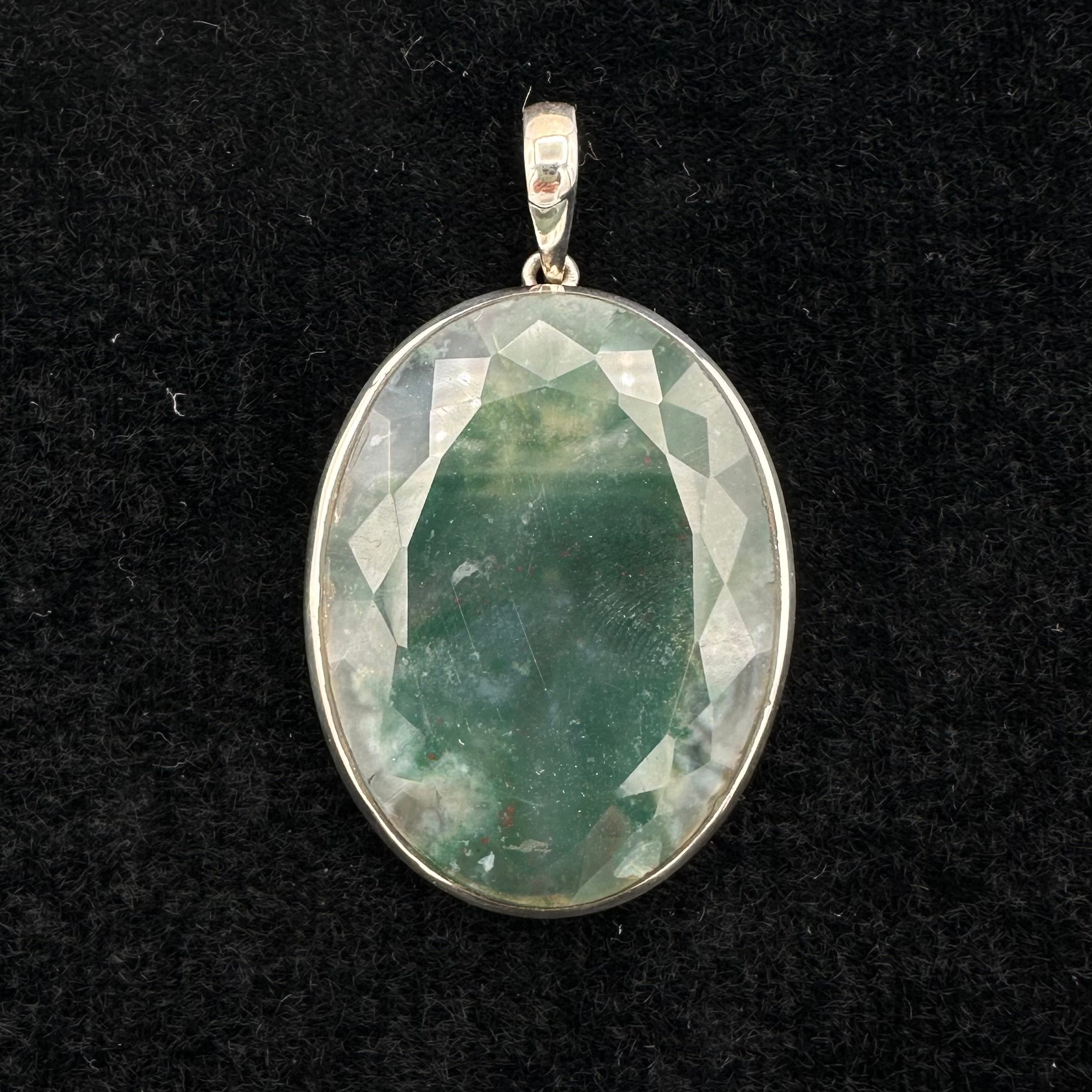 Moss Agate Pendant