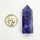 Purple Rainbow Fluorite Points