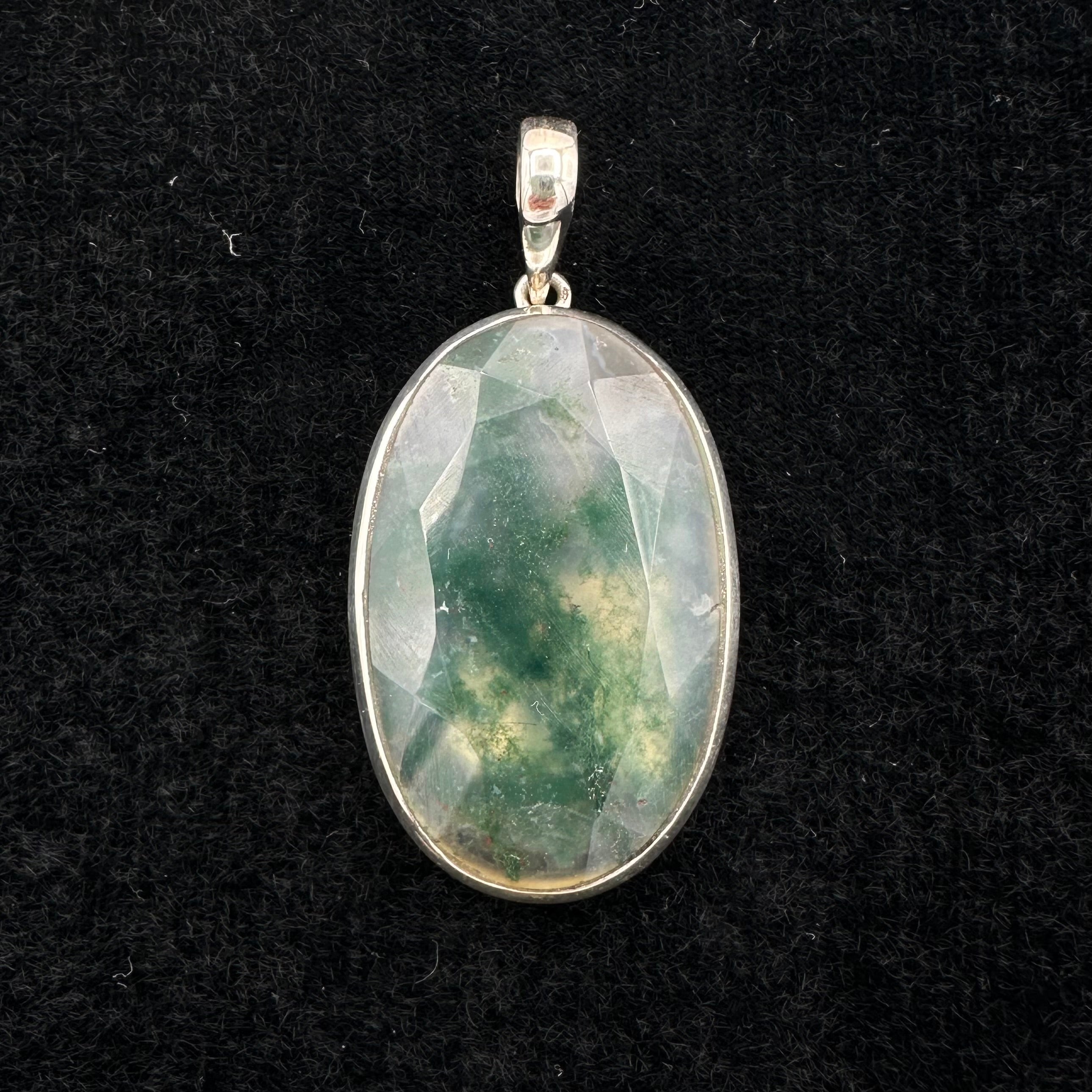 Moss Agate Pendant