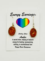 Amber Energy Earrings