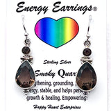 Smoky Quartz Energy Earrings