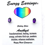 Amethyst Energy Earrings