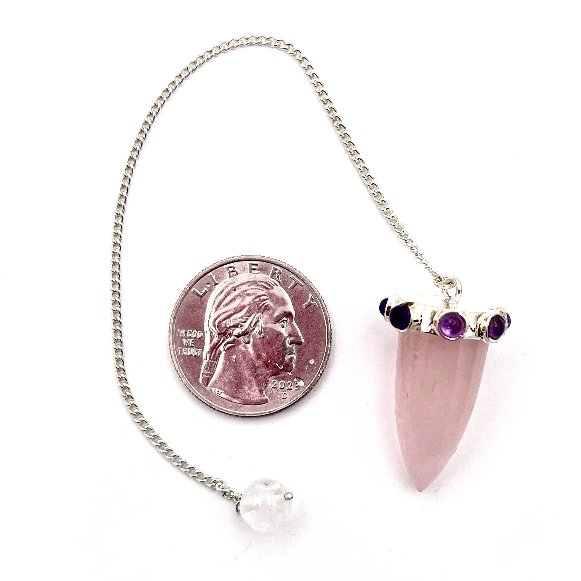 Rose Quartz Pendulum