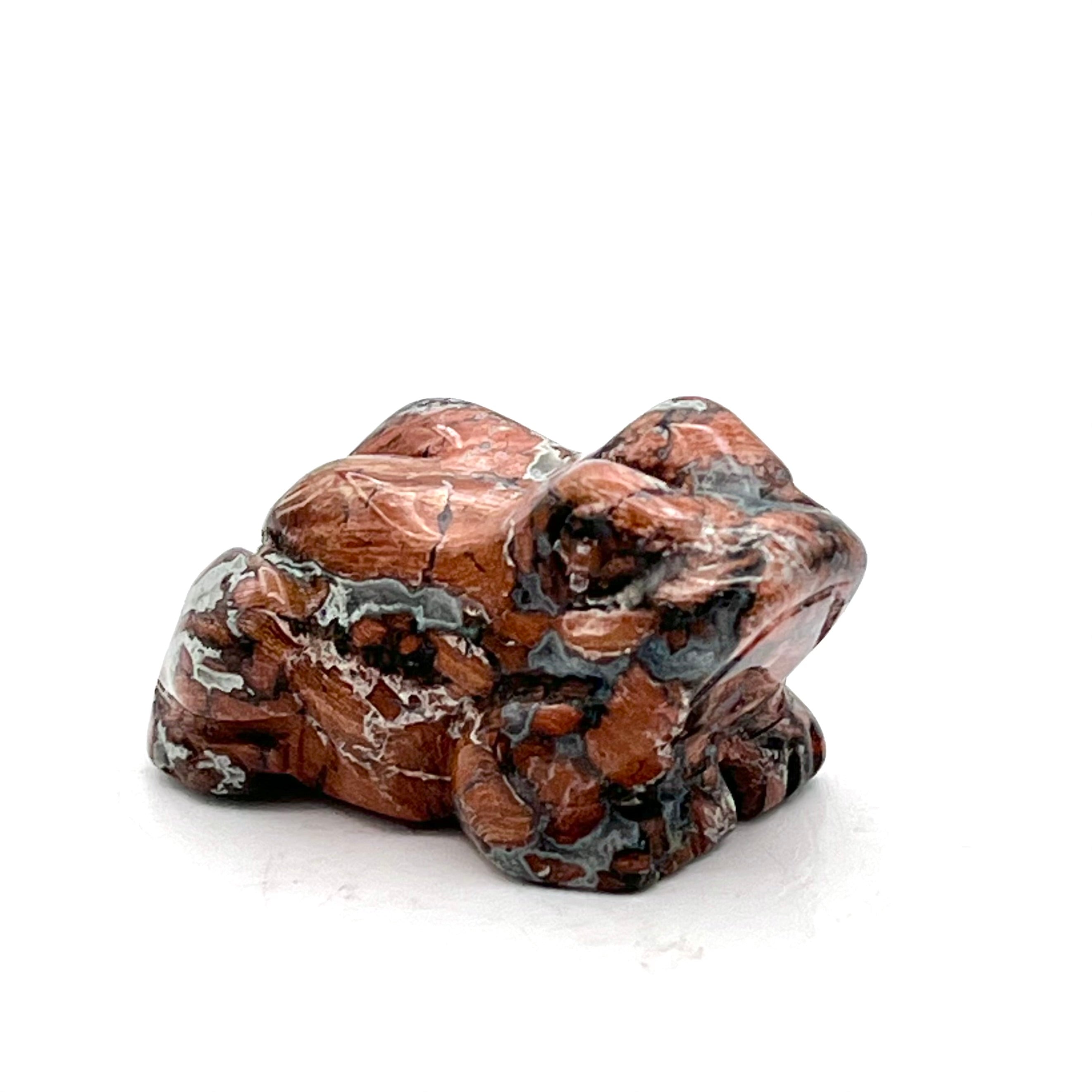 Assorted Stone Frog Animal Carvings