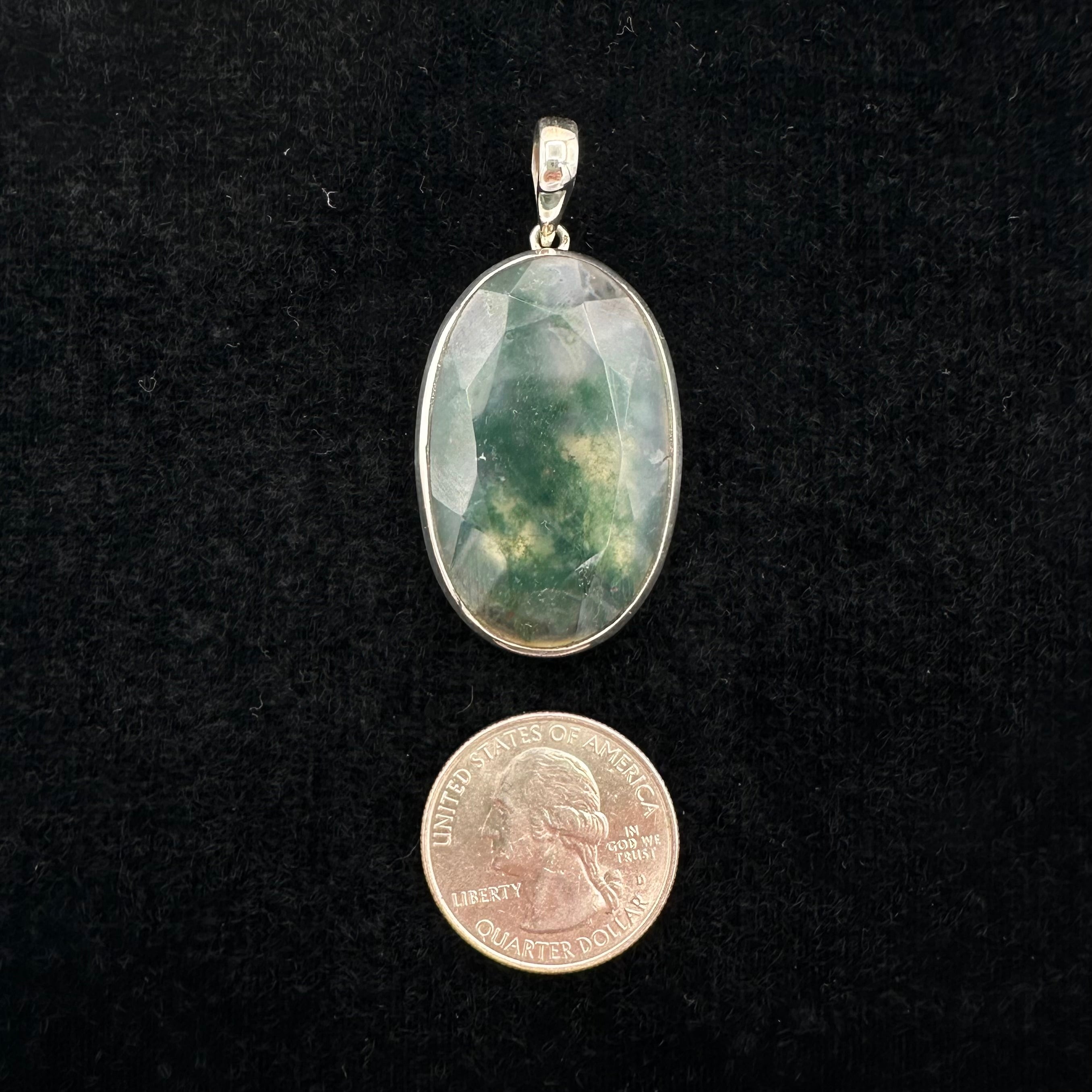 Moss Agate Pendant