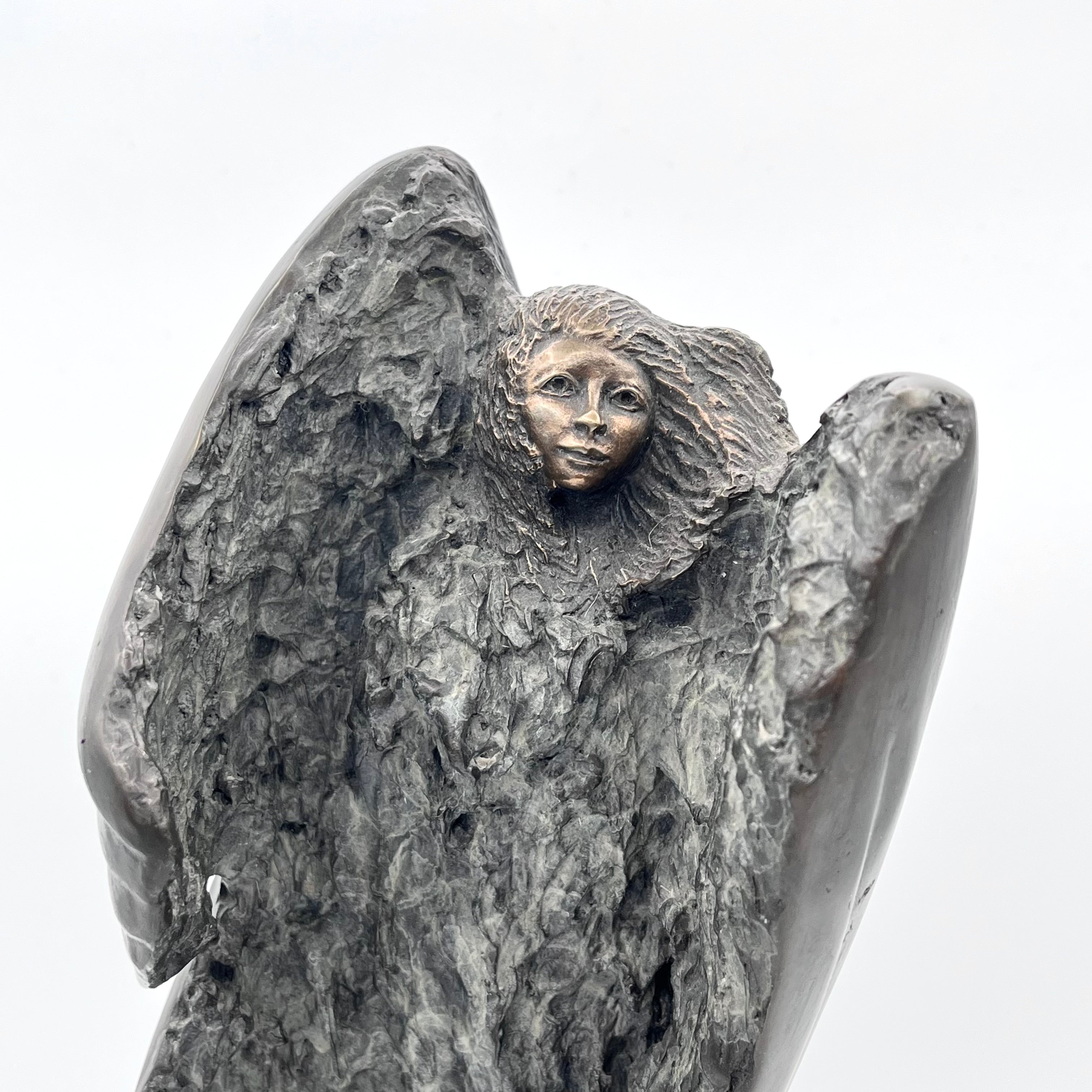 Bronze Sculpture- Goddess Angel #1 by Cynthia Thomas