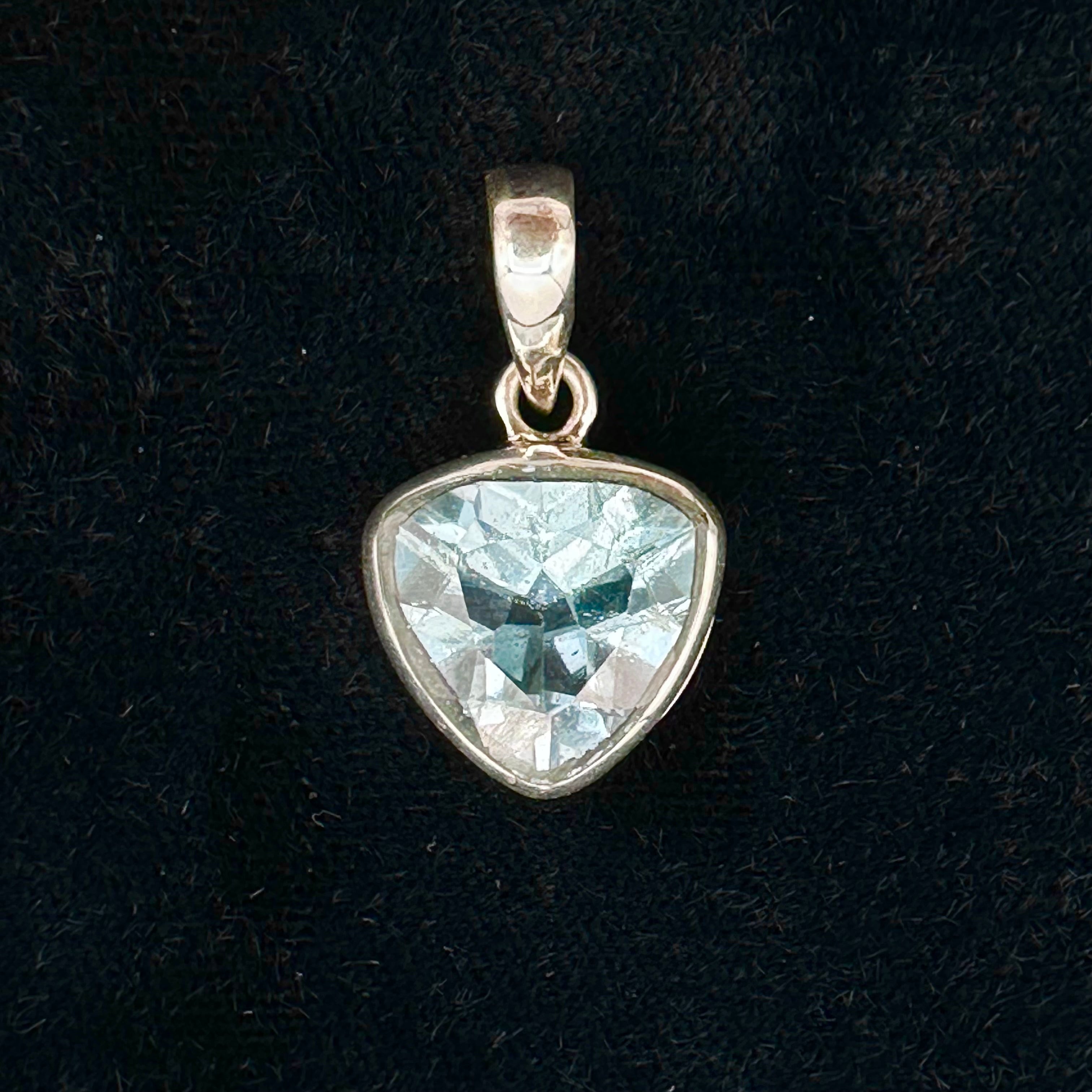 Blue Topaz Pendant